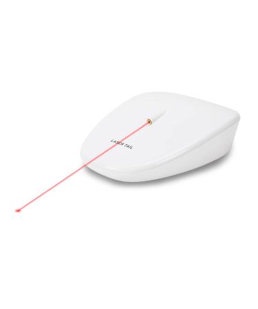 PetSafe Laser Tail Automatic Laser Light Interactive Playtime For Cats Moving Cat Toy White - Buy Online on GoSupps.com