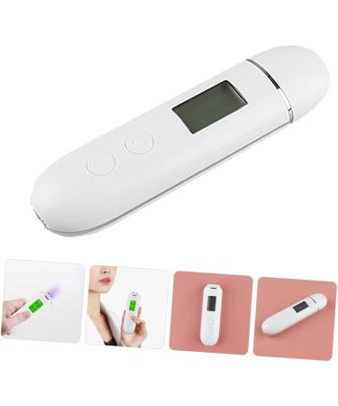 DRESSOOS Skin Tester Facial Tester Skin Hydration Meter Hydration Monitor Skin Analyzer Plastic Shell White - Buy Online on GoSupps.com