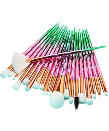 Makeup brushes 20 pieces of diamond makeup brush set Makeup brush set (Size : TransparentPurple) - Buy Online on GoSupps.com