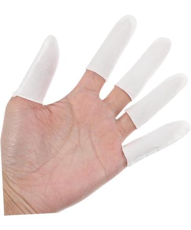Yardwe 200pcs Cotton Finger Cots - High-Quality Clean Work Stretch Cotton - Ideal for Crafts & DIY Projects - Buy Online on GoSupps.com