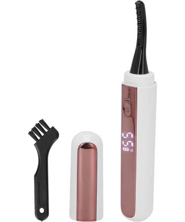 Verdant Touch Eyelash Curling Brush Electric Eyelash Curler USB Rechargeable Heated Perm with 4 Level Temp LCD Display for Women - Buy Online on GoSupps.com