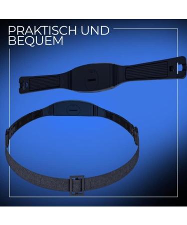 Maxxus HRM 3.1 Heart Rate Monitor - Uncoded EKG Chest Strap 5.3 kHz Adjustable & Elastic Fitness Pulse Belt for Accurate Heart Rate Tracking - Buy Online on GoSupps.com