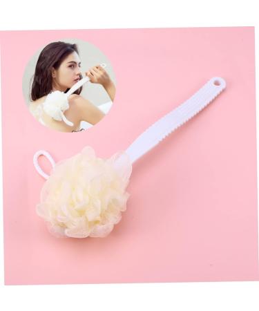 Healvian Shower Brush - Body Bath Scrubber & Massage Brush | Soft Back Loofah Scrubber Towel - White - Buy Online on GoSupps.com