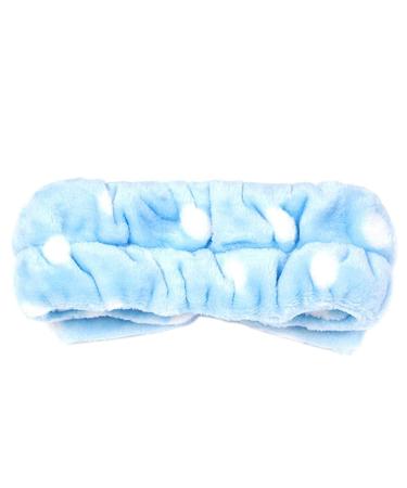 U/K Blue Face Wash Hairband for Women - Bow Makeup Cosmetic Elastic Headband | New Release - Shop Now! - Buy Online on GoSupps.com