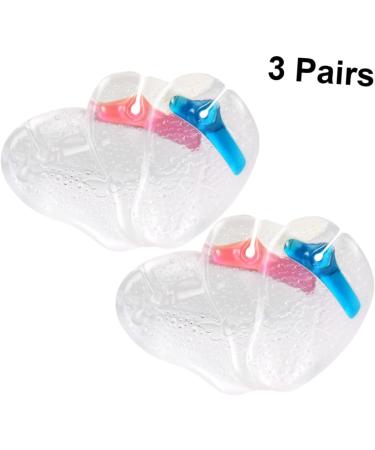 GLEAVI Metatarsalgia Insoles for Women - 6 Pairs High Cushion Shoe Pads for Sandals & Shoes - Relief for Plantar Pain & Foot Grinding - Buy Online on GoSupps.com
