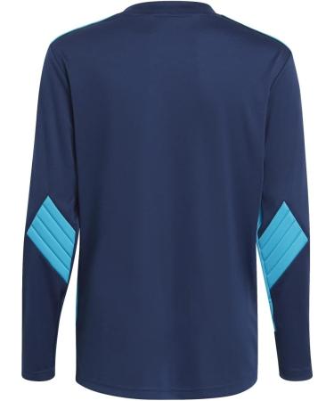 Adidas Boys Squad GK21 Sweatshirt - 1 Pack 164 Navblu/Boaqua | International Shipping Available - Buy Online on GoSupps.com