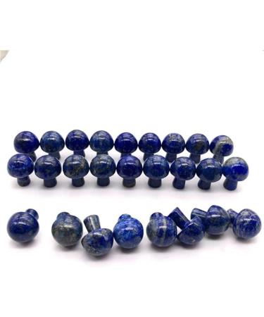 Home Decor Natural Crystal Rock Stone Blue Lapis Lazuli Mushroom for Christmas Decoration Gifts Gifts Natural Crystal Draw yuebang Stone Mineral Specimen Approx 2cm 2pcs - Buy Online on GoSupps.com