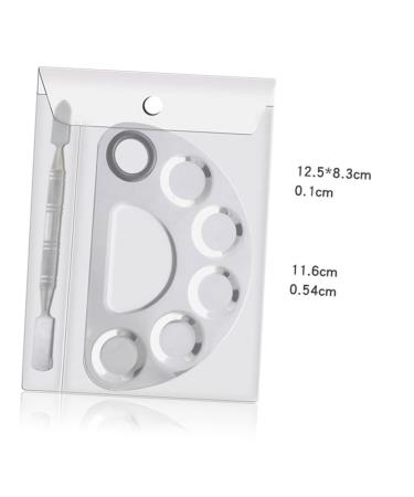 3 Sets Stainless Steel Makeup Palette Kit - Nail Art & Cosmetic Mixing Tool | Buy Now - Buy Online on GoSupps.com