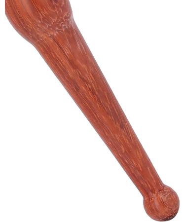 Portable Wooden Massage Tab - Professional Firm Muscle Relaxation & Foot Massager | Mahogany Massage Stick for Arms Legs Neck & Waist - Buy Online on GoSupps.com