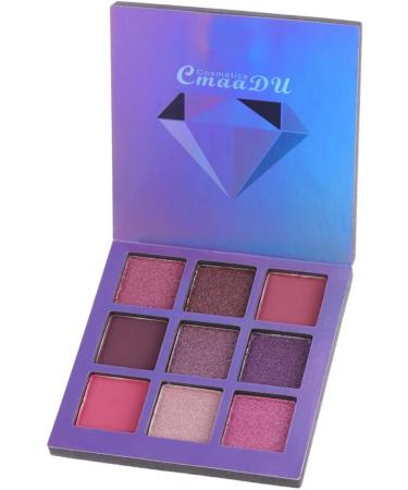 FOMIYES 2pcs 9 Matte Eyeshadow Glitter Eyeshadow Women Eye Shadow Eyeshadow Palette Metal Sequins 1 count (Pack of 1) Purplex2pcs - Buy Online on GoSupps.com