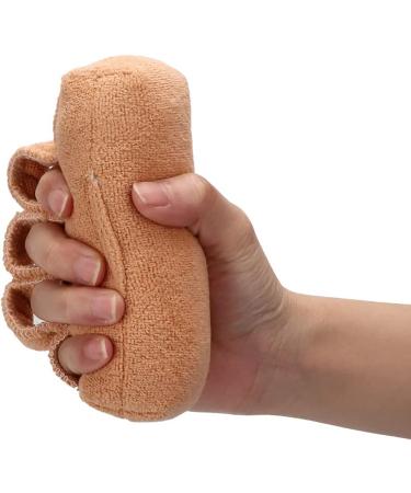 Fingers Separation Pad Anti Bedsore Elder Bedridden Patients Finger Caring Accessory 1.assist to Exchange the Distortion of the Palms D (Light Tan) - Buy Online on GoSupps.com