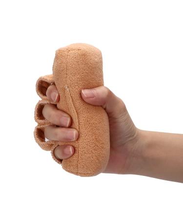 Fingers Separation Pad Anti Bedsore Elder Bedridden Patients Finger Caring Accessory 1.assist to Exchange the Distortion of the Palms D (Light Tan)