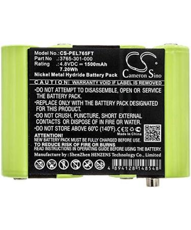 BWXY Compatible Replacement Battery for Peli 3765-301-000 3715Z0 3760Z0 3765 3769 - 1500mAh LED ATEX 2015 - Buy Online on GoSupps.com