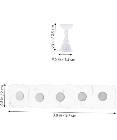 Beatifufu 2 Sets Manicure Practice Base Nail Holder for Painting Nails Nail Practice Stand Fake Nail Holder Nail Painting Stand Nail Tip Holders Nail Art Stand Nail Stands Lace Easel Acrylic - Buy Online on GoSupps.com