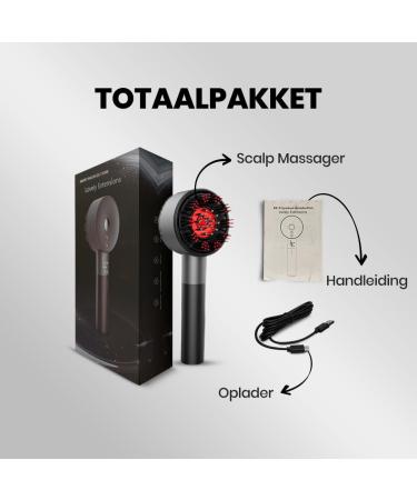 LE Scalp Massager + Scalp Massager + Light Therapy Red + Light Therapy + Light Therapy + Red Light Therapy + Electric + Hair Oil Applica - Buy Online on GoSupps.com