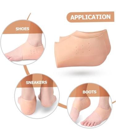 Height Increasing Insole Pads - 3 Pairs Anti-Slip Heel Protector & Lift Pads for Leg Lengthening - Buy Online on GoSupps.com