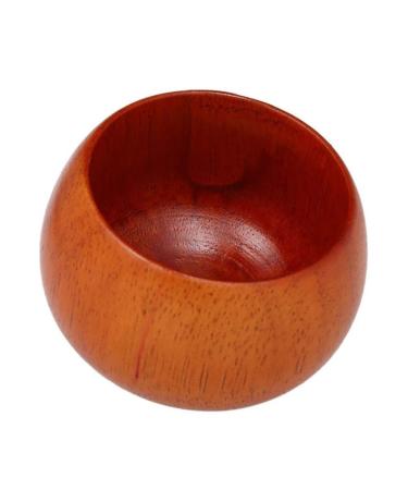 Exceart suits for men travel cosmetics men shaving foam shell shaving shell shaving soap in the bowl of shaving soap and bowl of shaving cheeky wooden bamboo bowl cover travel