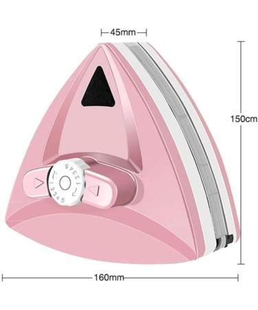 Home Double Side Magnetic Window Cleaner. Ultra-Strong Both Side Glass Surface Cleaning Brush Wiper Tools With Ergonomic Handle Design For High-Rise And Car Glazed Windows Thickness 5-25Mm Colour:Pink Green5 35 - Buy Online on GoSupps.com