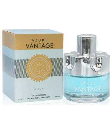 CEROD Secret Plus Azure Vantage Aqua Fragrance for Men 3.4 Oz -100 ml/Eau De Parfum Natural Spray Vaporizateur / FL2106