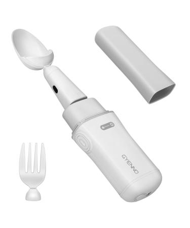 GYENNO Parkinson Spoon for hand tremo, 3.9 x 1 x 1.2 inches, White