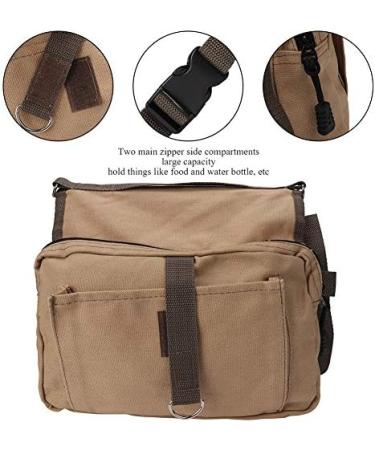Dog Pack Hound Backpack Multi-functional Dog Outdoor Saddle Bag Travel Camping Hiking Walking Gear Pet Trail Pack for Medium & Large Dogs - Buy Online on GoSupps.com