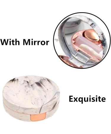 Jiuyuanchunjj Portable Contact Lens Container Box - Multi-Colored Travel Case with Invisible Mirror for Office & School - Mini Soak Storage Solution - Buy Online on GoSupps.com