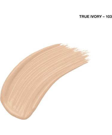 Rimmel London - Lasting 25HR Finish Foundation- Packaging May Vary 30 ml (Pack of 1) True Ivory - 103 - Buy Online on GoSupps.com