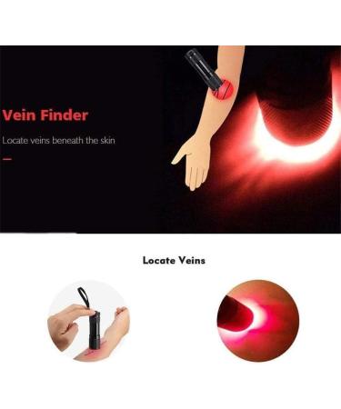 SSDDDLZEQ Infrared Blood Vessel Flashlight - Professional Vein Finder for Clinics & Nurses | Ideal for Children - Buy Online on GoSupps.com