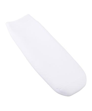 Soft Silicone Calf Corrector Prosthetic Calf Shrinker Protective Accessory Calf Compression Sleeve for Shin Splint or Calves Support (L)
