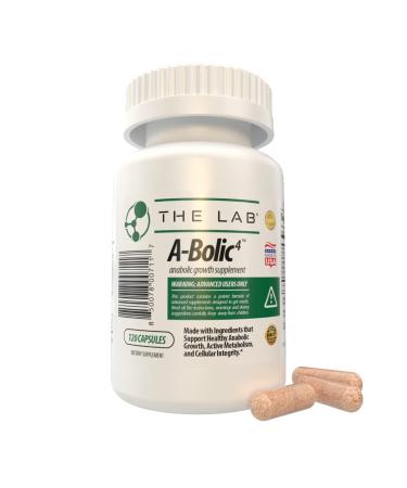 A-Bolic4 Advanced Anabolic Boost Supplement | Support Healthy Anabolic Growth Naturally with Turkesterone, Apigenin, Quercefit™ Quercetin | 120 Capsules