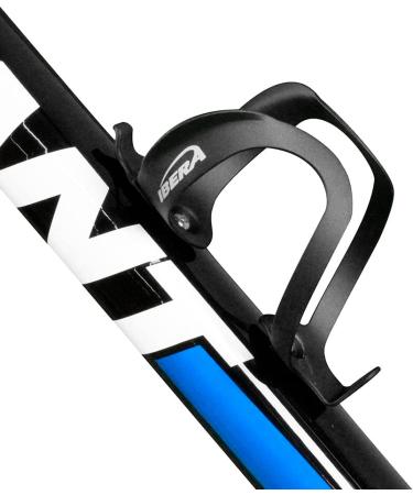 Ibera Lightweight Aluminum Bike Water Bottle Cage - Black - Buy Online on GoSupps.com