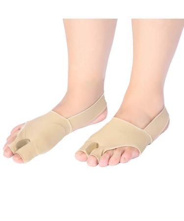 Ymiko Silicone Gel Bunion Toe Corrector Orthotics - Pain Relief Toe Separator for Overlapping Toes - Size S (35-39) - Buy Online on GoSupps.com