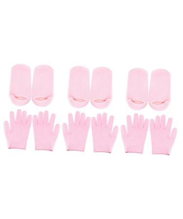 FOMIYES 6 Pairs Foot Mask Mositurizing Mitten Wicking Sock Cotton Gloves Socks for Woman Lotion Socks Overnight Mittens Kids Moisturizing Gloves Gel Socks Hand Gloves Miss Dry Hands