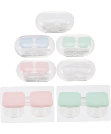 Solustrie Portable Silicone Contact Lens Case | Travel-Friendly Eye Care Storage | Stylish & Convenient | Ideal for Lenses & Accessories - Buy Online on GoSupps.com