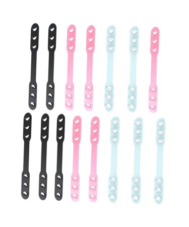 CLISPEED Ear Extensions 15pcs Earring Hooks Non-Slip Ear Extension Hooks