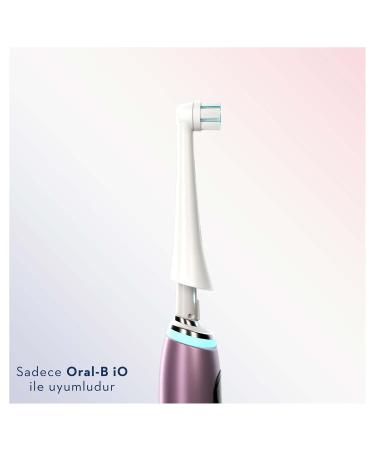 Oral-B iO Gentle Care Toothbrush Tips - Pack of 4 White | Best for Sensitive Teeth International Shipping Available - Buy Online on GoSupps.com