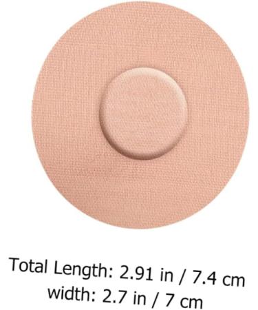 Beatifufu Mini Size 20Pcs Sensor Fixed Patch Nonslip Adhesive Sports Patch Easy to Apply for Walking Running - Buy Online on GoSupps.com