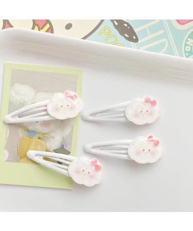 xbiez Cartoon Cloud Hair Pins for Teenagers InsStyle Hair Clip Girl Hair Barrettes Side Bangs Clip Children Hair Decoration 1P - Buy Online on GoSupps.com