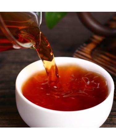 HQZM Yunnan 357g Imperial Court Tribute Black PuErh Mature Tea Cake Ancient Chinese Puer Tea - Buy Online on GoSupps.com