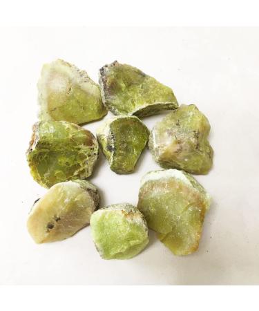 2-6cm 100g Natural Green Opal Raw Stone Specimens Carving Decorative Ornaments Green 3-6cm Home Goods 3-6cm Green