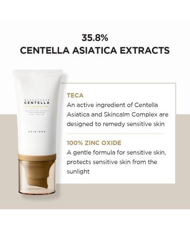 SKIN1004 Madagascar Centella Air-fit Suncream Light 1.69 fl. oz (50ml) - UV Protection with Centella Extract - Buy Now! - Buy Online on GoSupps.com