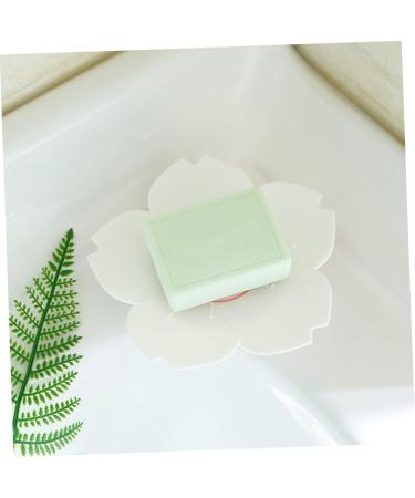 Ciieeo 6 Pcs Flower Shaped Soap Dish Shower Soap Dish Bath Soap Holder Silicone Containers Flower Soap Soapdish Bathroom Soap Holder Soap Storage Plate Soapbox Pink Cute Child Soap Tray - Buy Online on GoSupps.com