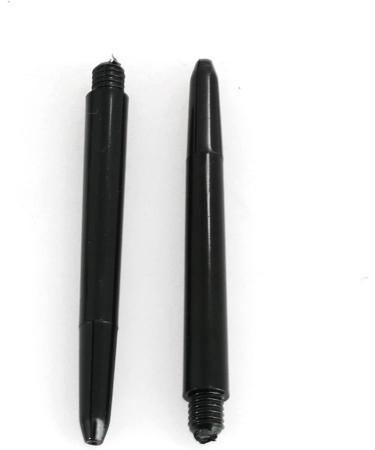 Heyous 2BA Nylon Shaft Dart Accessories - 50 Short Size 48mm Black Pieces - Buy Online on GoSupps.com