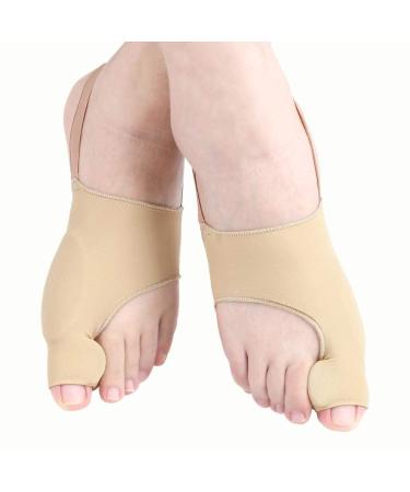 Ymiko Bunion Corrector Big Toe Straightener  Hallux valgus set with cloth hallux valgus  Two different silicone hallux valgus  thumb tension band  Relief Pain and Correct Toes  Unisex