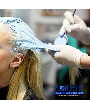 Blondette Salon Professional Powder Bleach Blue 16 oz - Dust-Free Formula - Buy Online on GoSupps.com