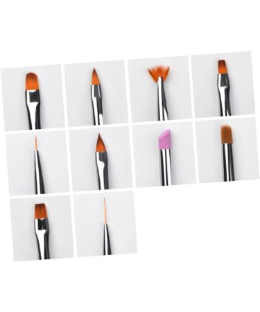 Beavorty 1 Set nail art pen nail polish liner nail painting brush nail decoration brush nail brush pen nail art brush nail drawng brush kit de manicura Nail Pen quartz 19.5*10cm Golden - Buy Online on GoSupps.com