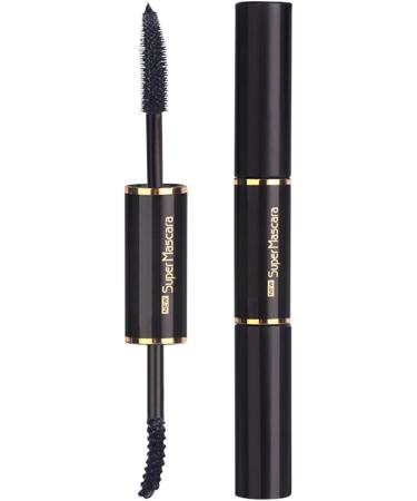 Volumizing Mascara Double Sided Waterproof Mascara for Women Eyelash Makeup Tool Long Lasting for Party Vacation Travel School Business Black - Buy Online on GoSupps.com