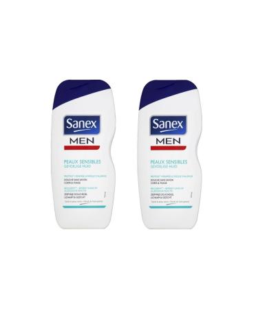 Sanex Men Sensitive Skin Shower Gel 250ml - Pack of 2