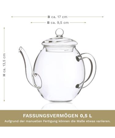Creano Tea Flower Mix - 6 Blooming Teas | White Green & Black Tea Gift for Women | Premium International Shipping - Buy Online on GoSupps.com