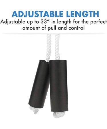Predolo Deluxe Sock Aid - Compression Socks with Adjustable Cords & Foam Handles for Easy Dressing - Buy Online on GoSupps.com